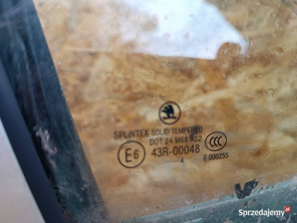 SKODA FABIA 1 I 9102 DRZWI PRZÓD PRAWE PRAWY osobowe Słowikowo