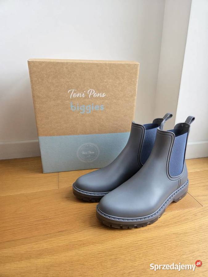 Kalosze niebieskie krótkie Toni Pons Cancun 25 Liszki