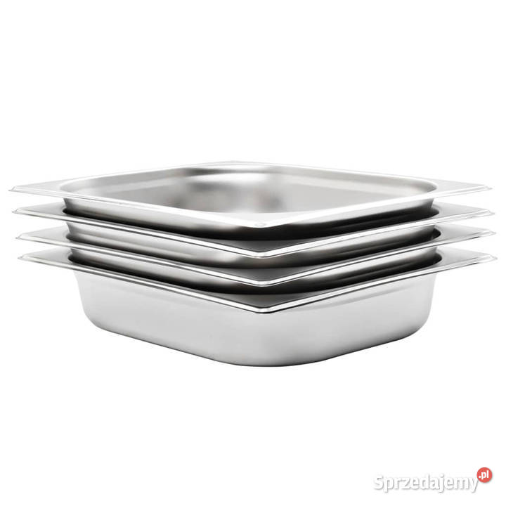 Pojemniki gastronomiczne 4 GN 12 65 mm stal mazowieckie Warszawa