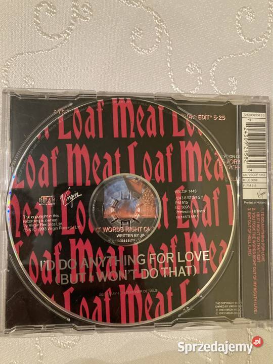 Płyta CD Single MEAT Love Id Do Anything For Czerwionka-Leszczyny
