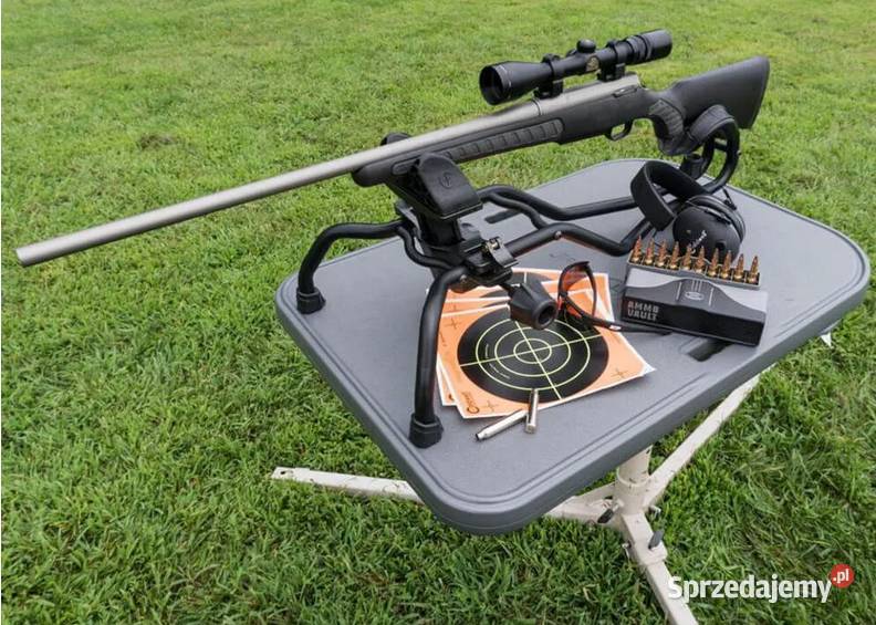 STOLIK STOJAK NA BROŃ I PCP Shooting bench Przyłęki sprzedam
