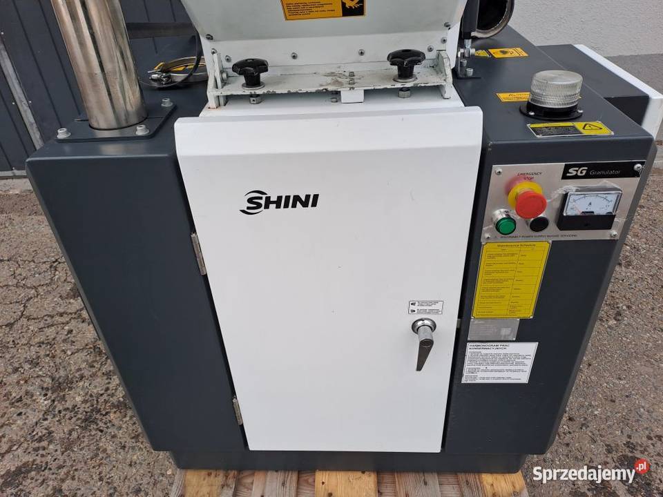Młyn granulator do tworzyw sztucznych SHINI Stary Sącz