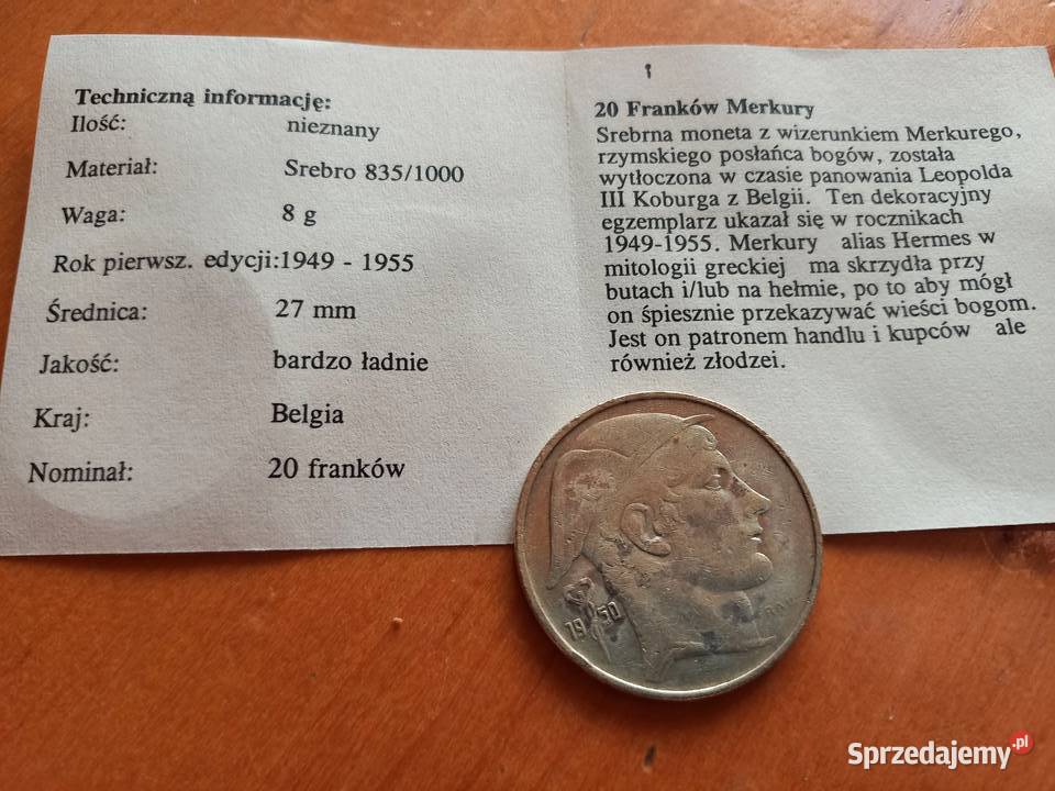 Najpiękniejsze srebrne monety świata małopolskie