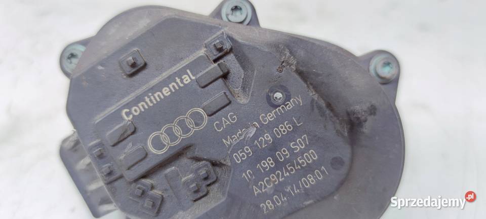 NASTAWNIK KLAP KOLEKTORA AUDI A4 B8 A5 8T A6 C6 Przystajń