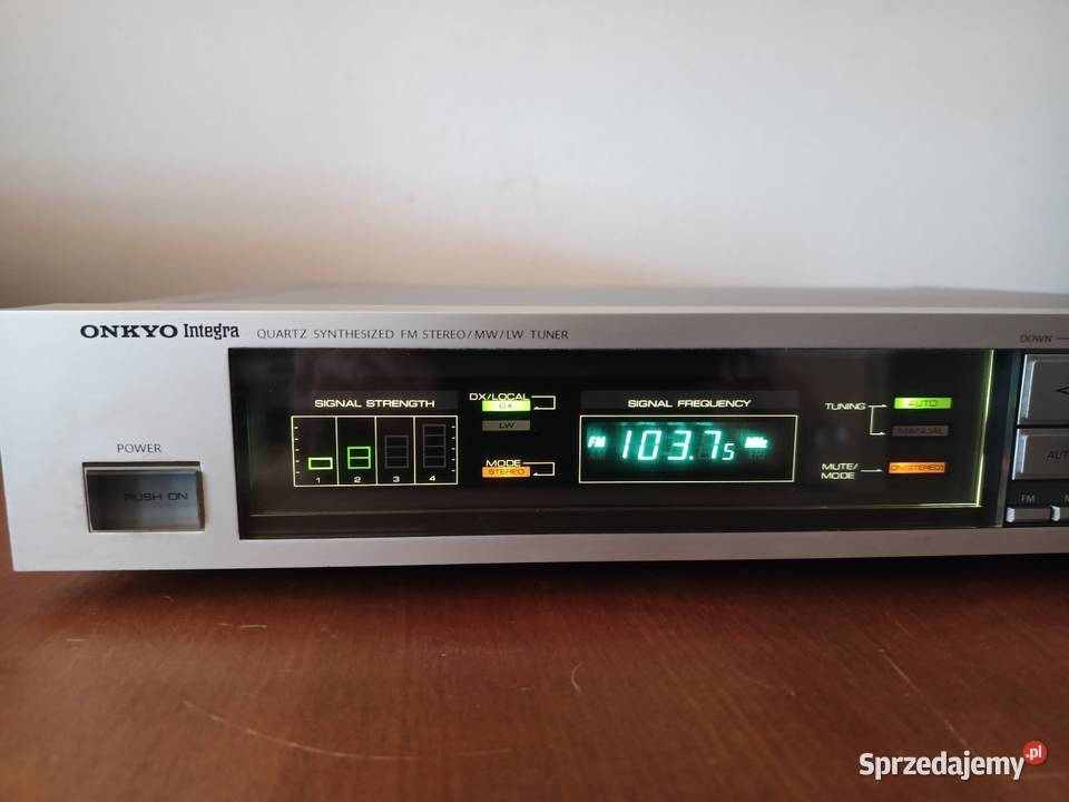 Tuner ONKYO Integra T 4015 L Elektronika pomorskie Gdynia