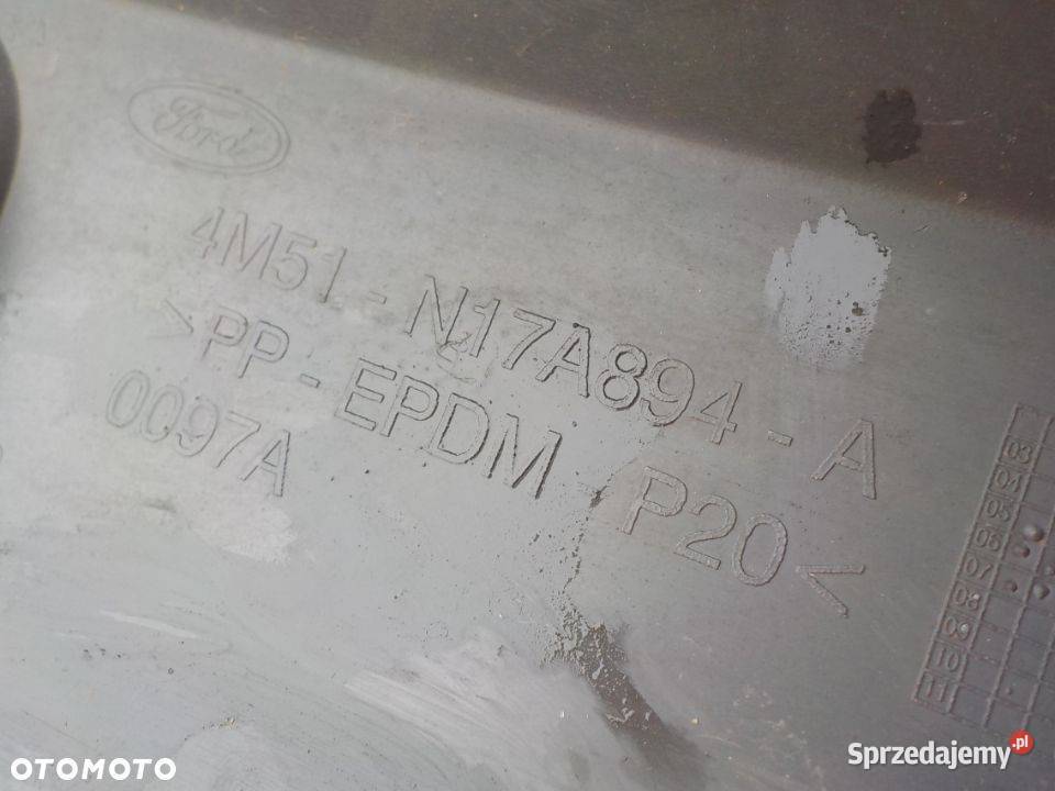 DOKŁADKA ZDERZAKA TYŁ FORD C osobowe wielkopolskie Nowy Tomyśl