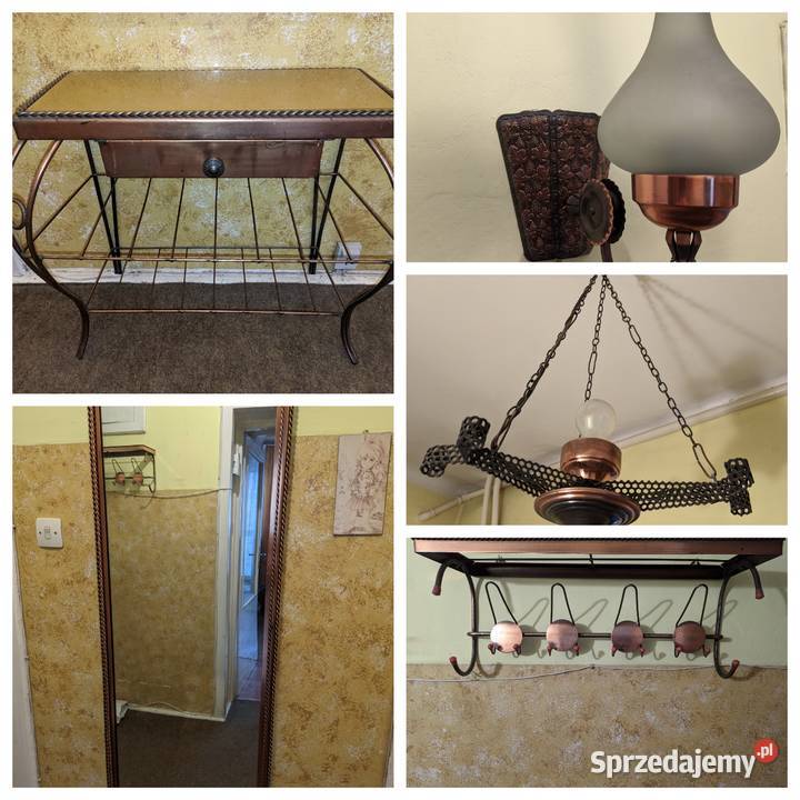 Lampa wisząca Żyrandol ręcznie robiony barwa Łódź