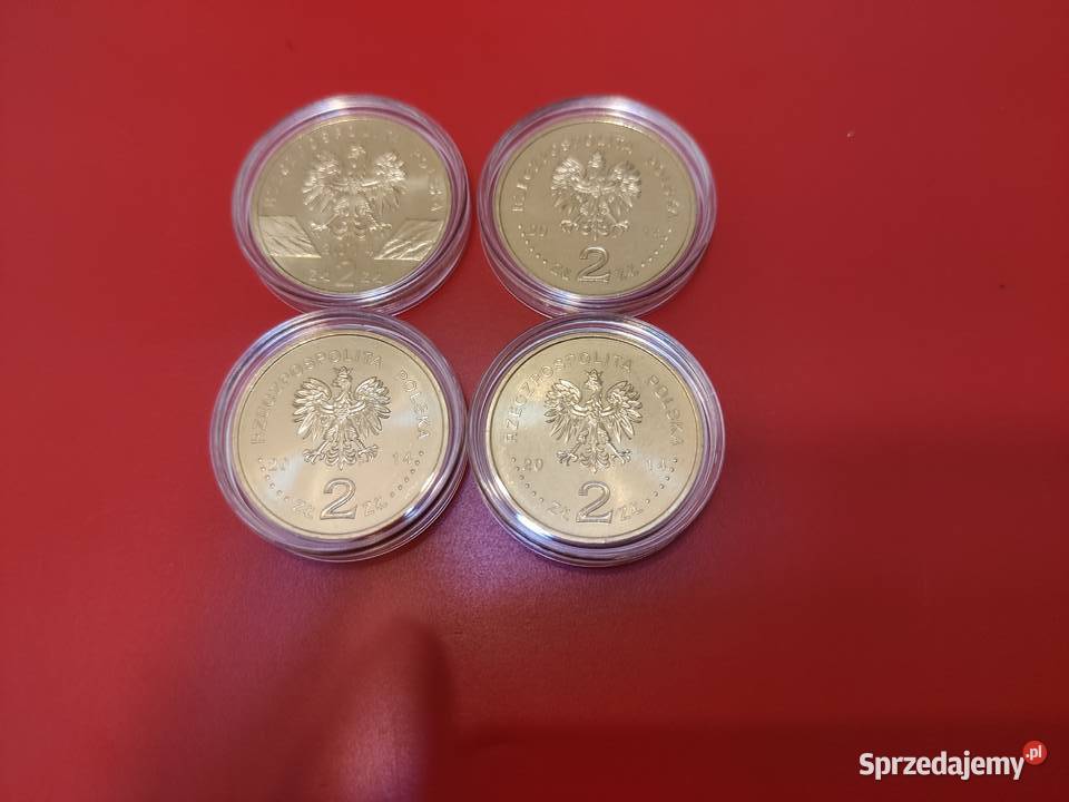 2014r 2 GN komplet 4 monety Lębork