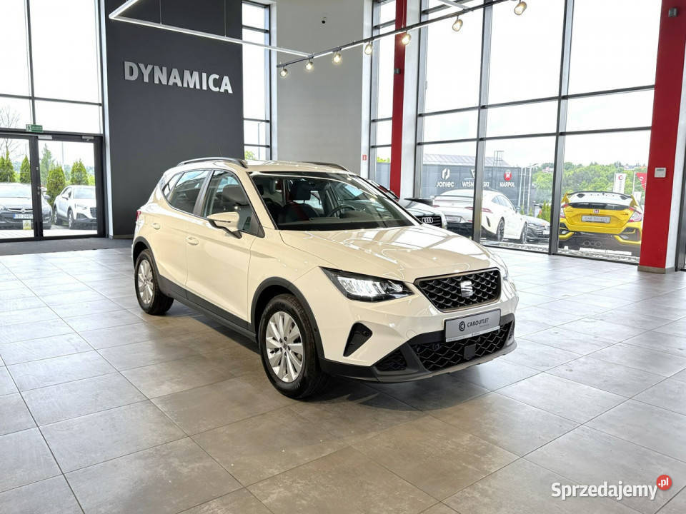 Seat Arona Style 10TSI 115 DSG 2024 r salon I biały małopolskie Myślenice sprzedam