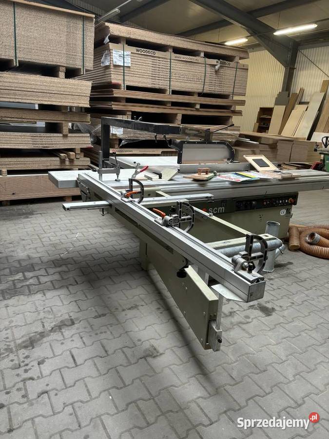 Piła formatowa scm hydro 3200 z podcinakiem Krapkowice