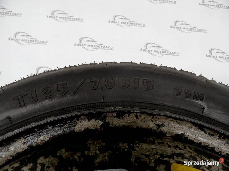 Chrysler PT Cruiser l koło dojazdowe 1257015 95M świętokrzyskie