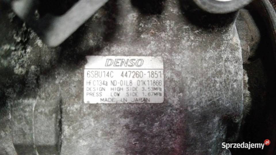 BMW E60 E90 SPRĘŻARKA KLIMATYZACJI 4472601851 20 osobowe