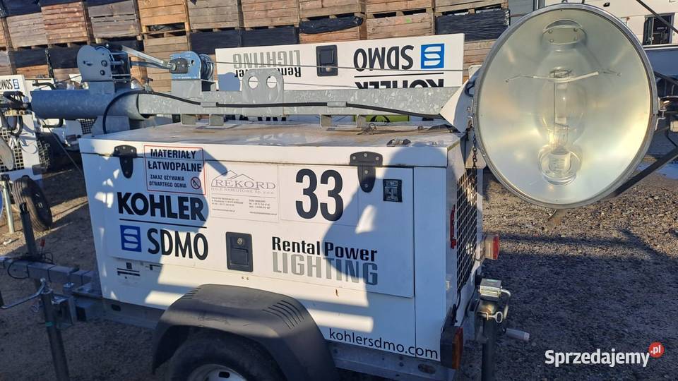 SPRZEDAŻ Maszt Oświetleniowy Kohler SDMO RL45003 Produkcja dolnośląskie Jelcz-Laskowice
