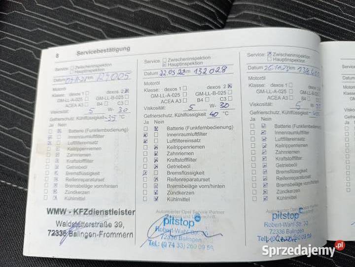Opel Astra J 14 benzyna 87 2013r lifcie śląskie Lgota-Mokrzesz sprzedam