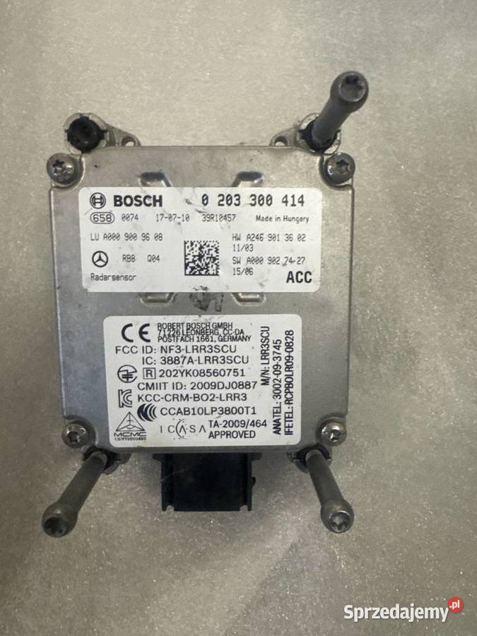 Radar bosch lubuskie Gorzów Wielkopolski