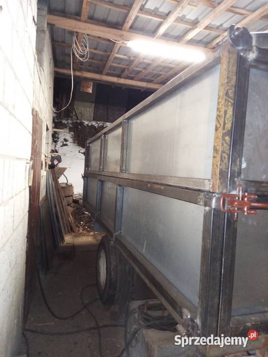 Przyczepa wywrotka 3 strony jednoosiowa 6 t mazowieckie