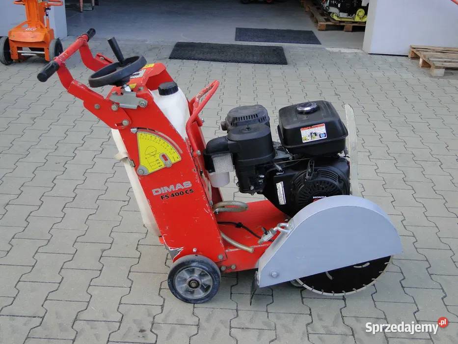 Przecinarka spalinowa piła jezdna drogowa DIMAS Łętownia