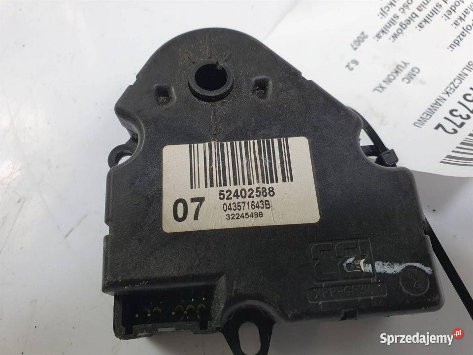 SILNICZEK NAWIEWU GMC YUKON XL 52402599