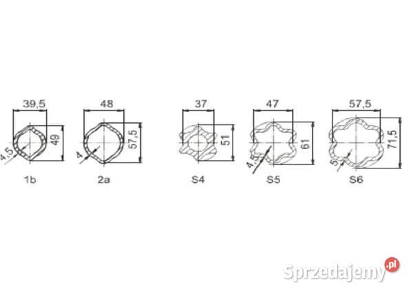 Rura profilowa Oa L1000 mm SPB9 12 1085702 Kamionna sprzedam