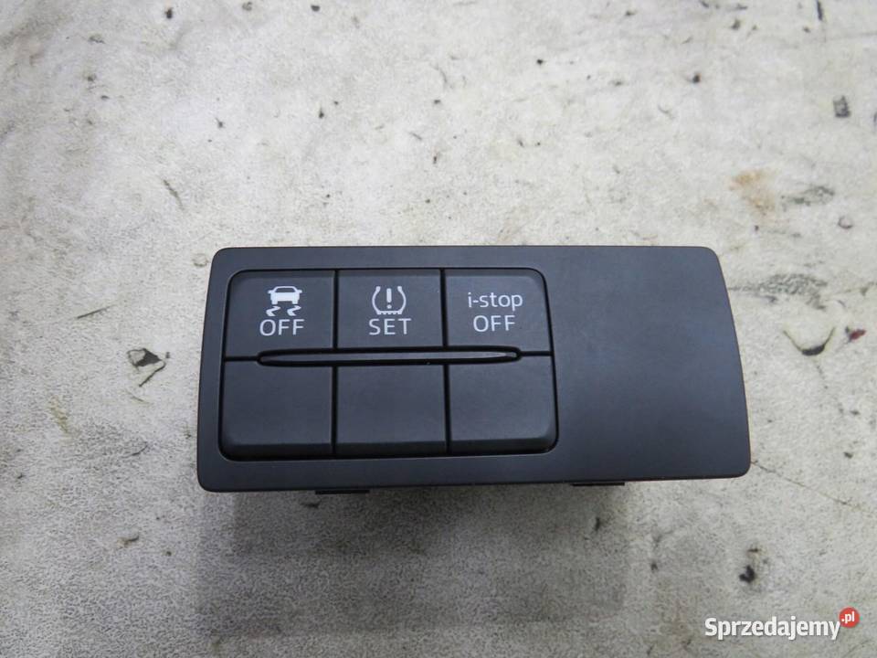 PANEL PRZYCISK MAZDA 3 III BM BPE166170 osobowe Panele sterowania, przełączniki