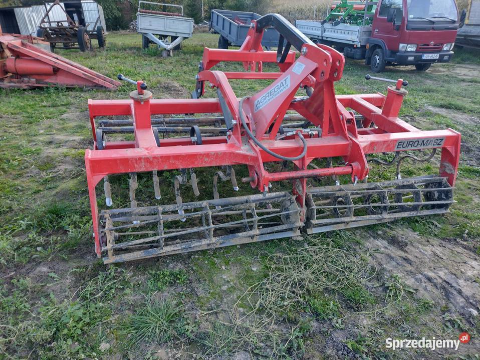 Agregat uprawowosiewny 25 m nieuszkodzony Maszyny rolnicze Spławy Pierwsze