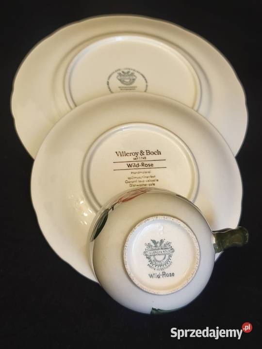 Zestaw kawowy trio Villeroy Boch WildRose Chełm
