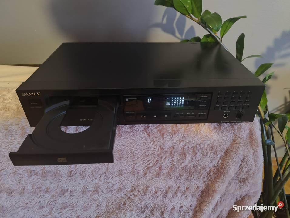 Odtwarzacz CD Sony cdp 395 Trzebuska
