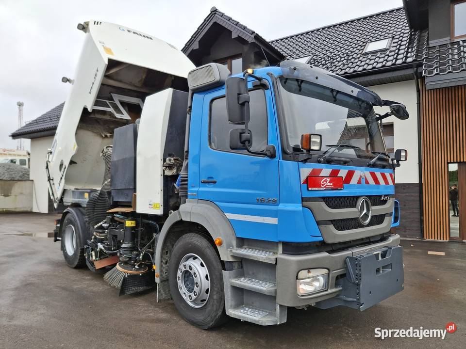 MercedesBenz Axor 1829 Zamiatarka FAUN Euro 5 Sierakowice sprzedam