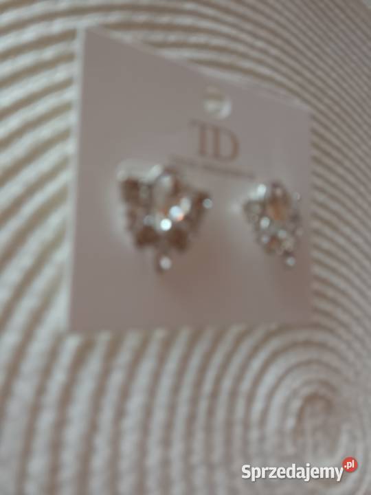 Bogato zdobione kolczyki Biznesowe z Londynu Kraków