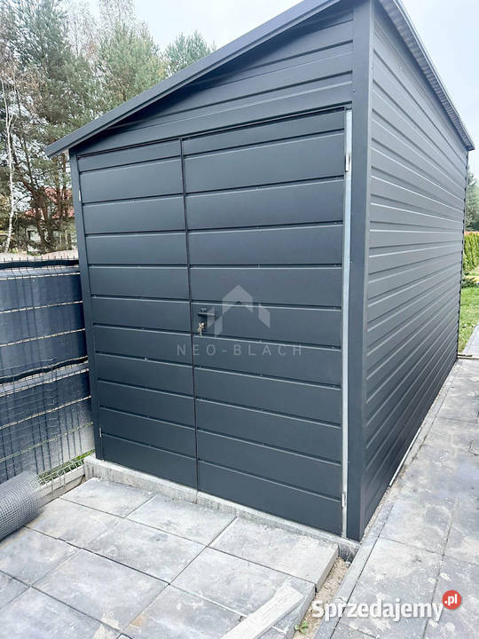 Domek Ogrodowy Schowek 2x5m Brama Dwuskrzydłowa Dom i Ogród małopolskie Kalwaria Zebrzydowska
