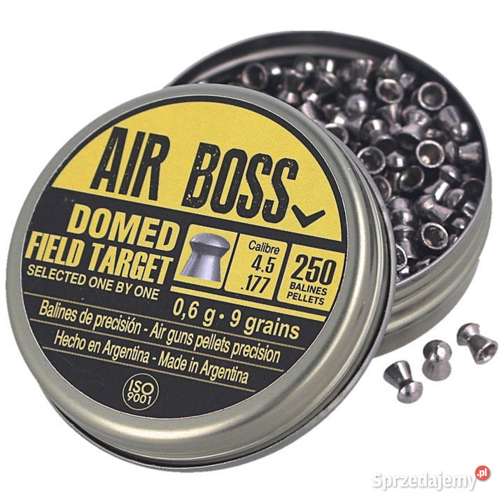 Śrut Apolo Air Boss Domed Field Target 45 mm 250 mazowieckie