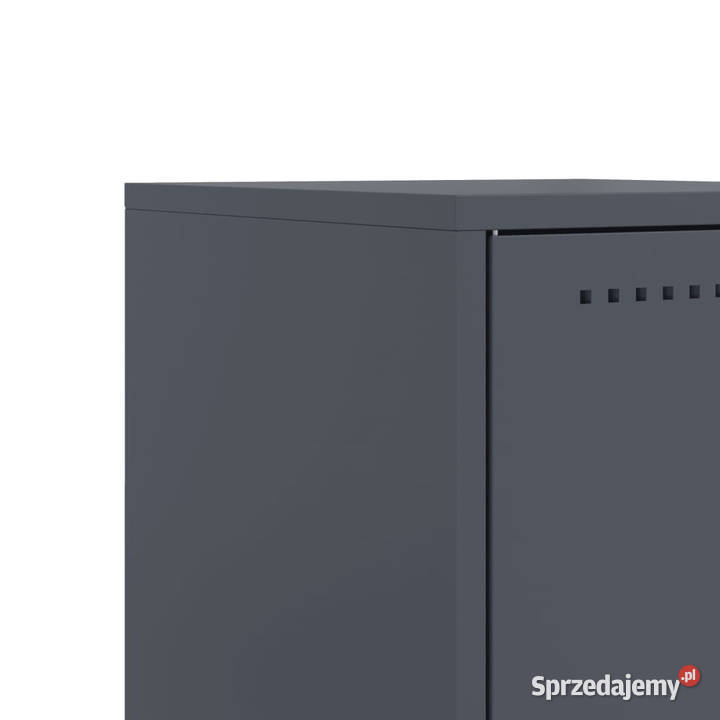 Szafka nocna antracytowa 36x39x605 stal WM846450 Warszawa