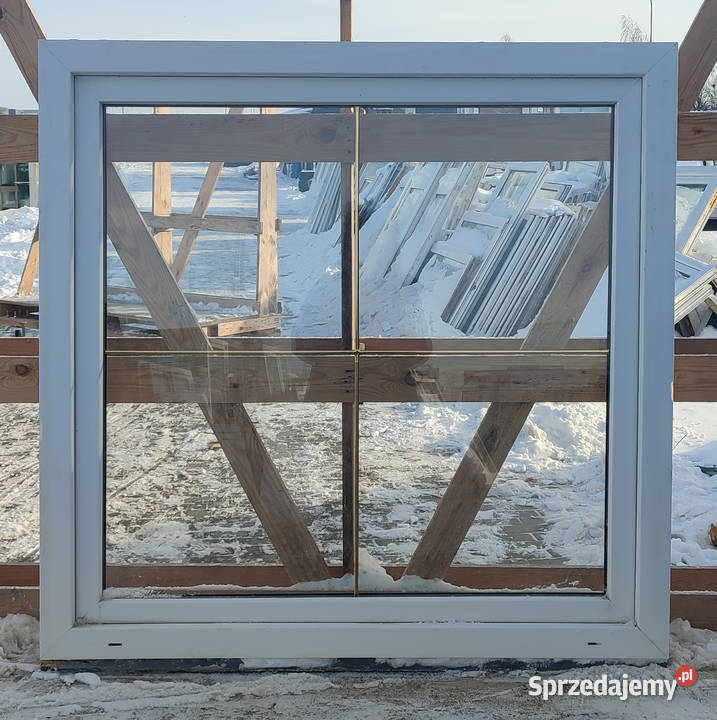 OKNA KacprzaK 127X124 OKNO Używane Plastikowe lubelskie Lublin