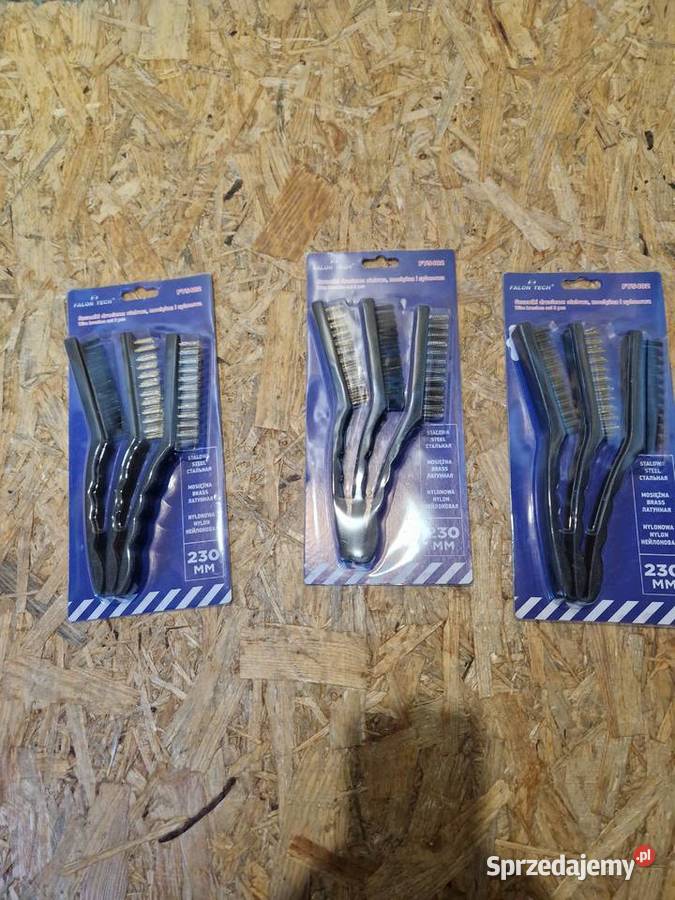 Szczotki druciane stal mosiądz nylon 3 wielkopolskie Głogowa