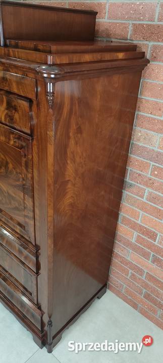 Ekskluzywna szafa blenda biedermeier antyk