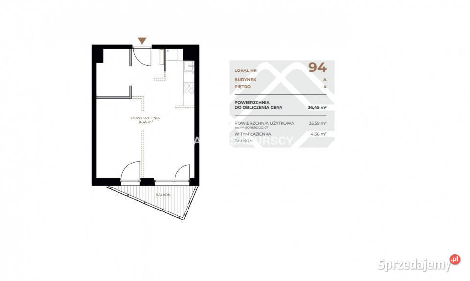 sprzedaży mieszkania Kraków Fabryczna 3645m2 2 sprzedam