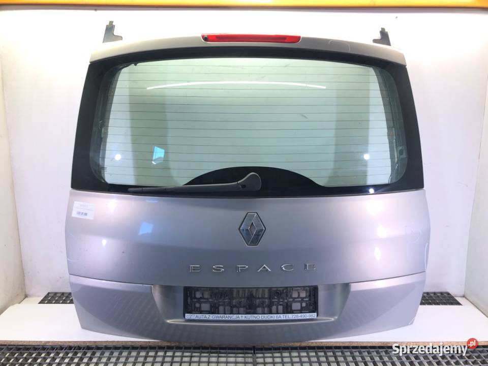 KLAPA TYŁ RENAULT ESPACE IV Minivan TYLNA Klapy bagażnika