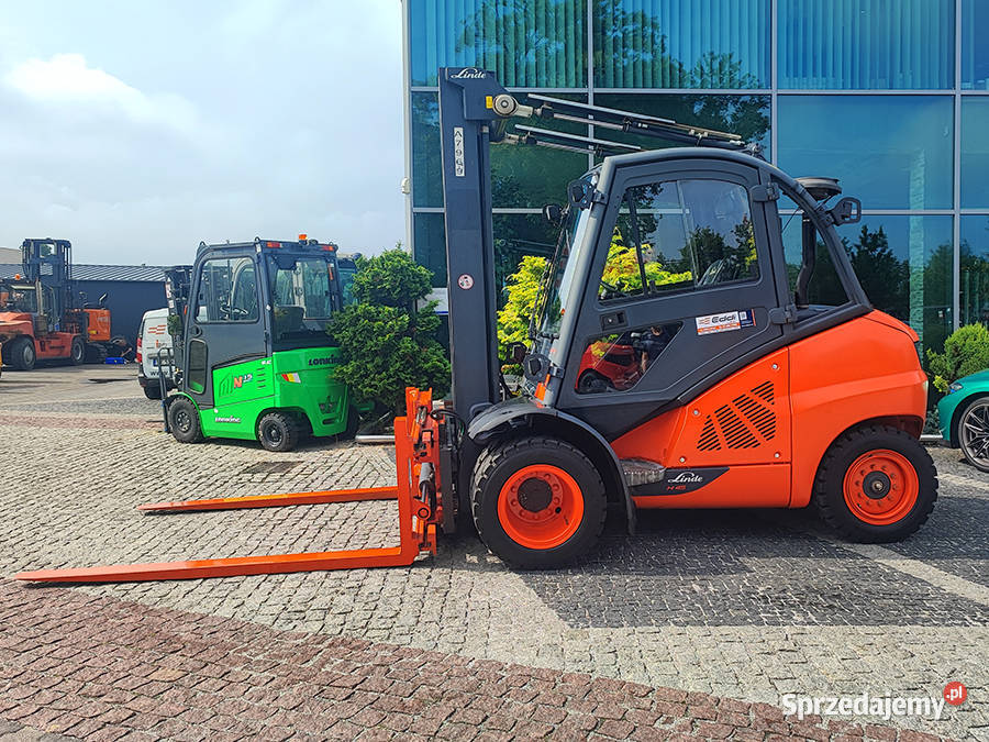 Wózek widłowy Linde H45D02 45 t triplex 586 m Linde