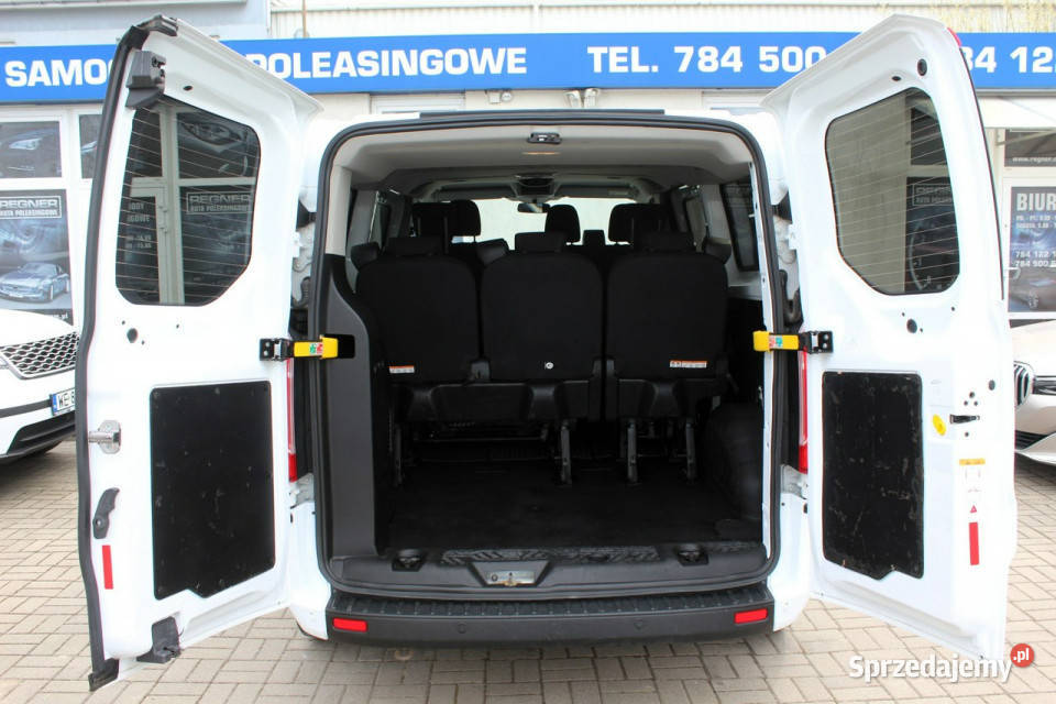 Ford Transit Custom Długi 9osobowy 130 SalonPL gniazdo USB