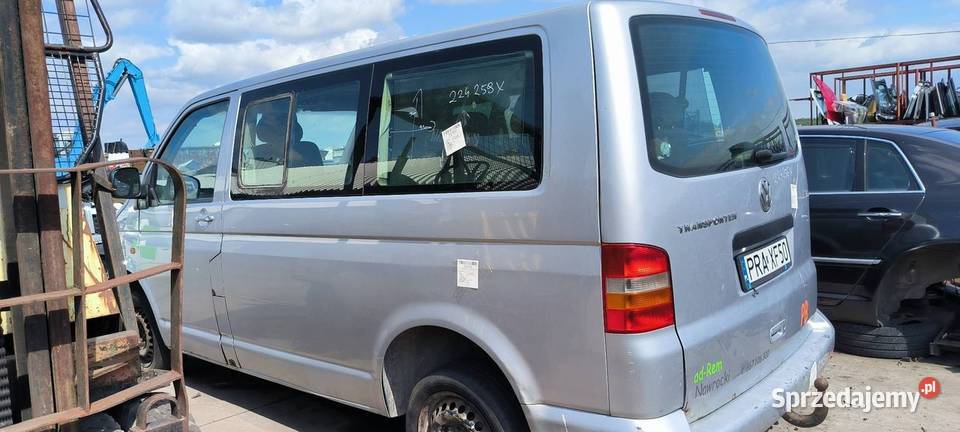 ĆWIARTKA BŁOTNIK LEWY TYŁ VOLKSWAGEN TRANSPORTER kujawsko-pomorskie sprzedam