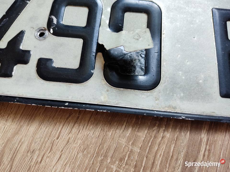 Tablica rejestracyjna Francja