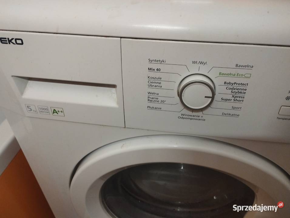 Pralka Beko sprawna lecz głośna Sosnowiec