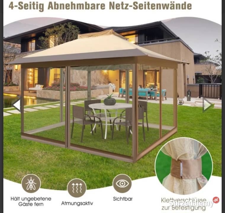 Antresola ogrodowa 3x3 m Pawilony i namioty Siedlce