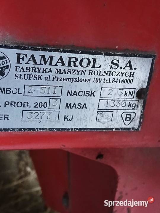 Prasa Famarol Z 511 Mircze