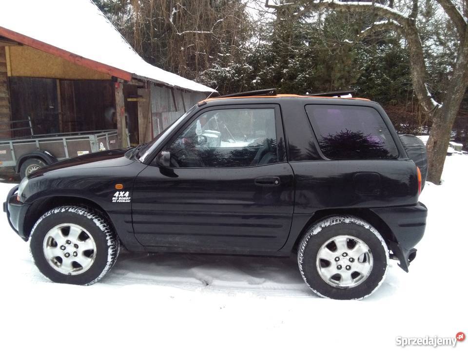 toyota RAV4 4X4 1995 czarny małopolskie