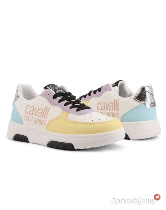 Stylowe sneakersy Cavalli Class damskie kolorowy Kostrzyn nad Odrą