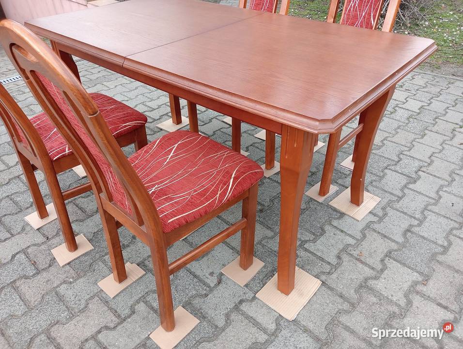 TransportStół 4 krzesła seria Aramis 150 stan 154cm Jaworzno