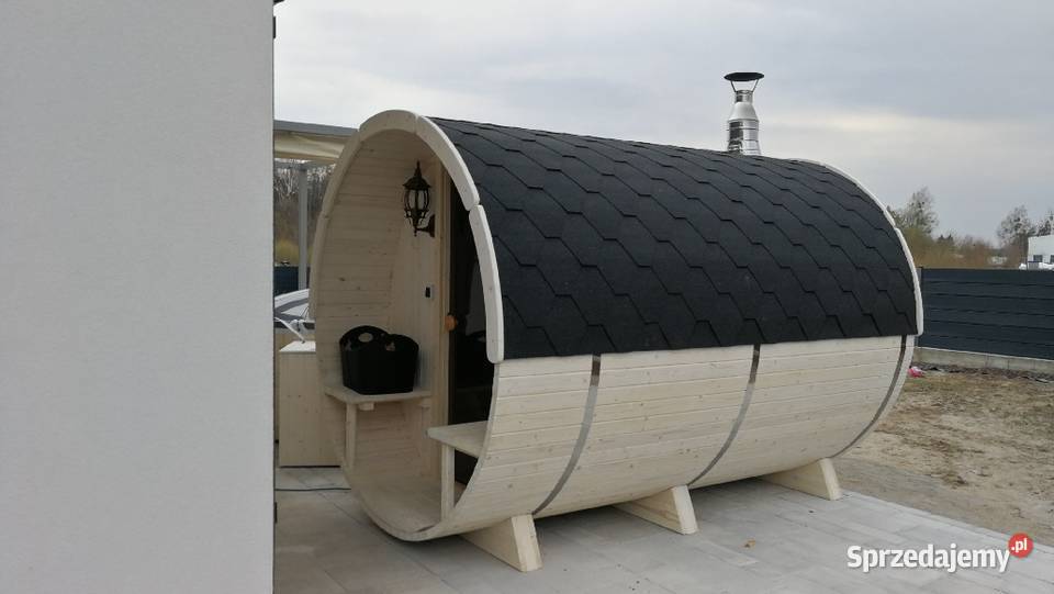 Sauna Beczka Ogrodowa Bania Ruska z Piecem sprzedam