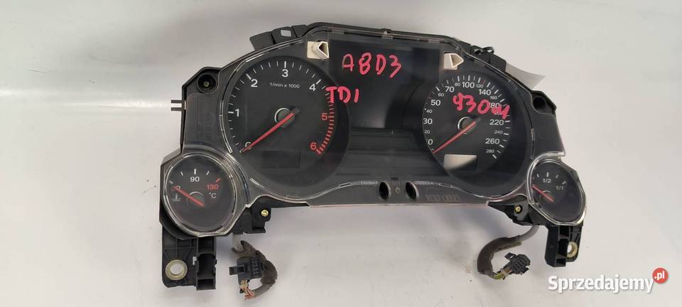 LICZNIK ZEGAR AUDI A8 D3 4E0920930M