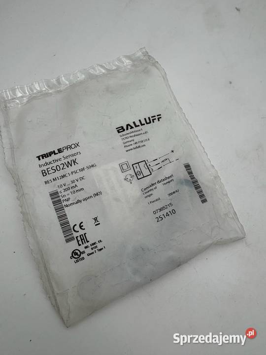 Balluff BES02WK BES M12MC1PSC10FS04G Warszawa sprzedam